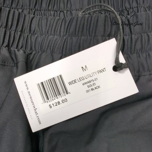 We Wore What Wide Leg Utlity Pants Size M - Picture 2 of 6